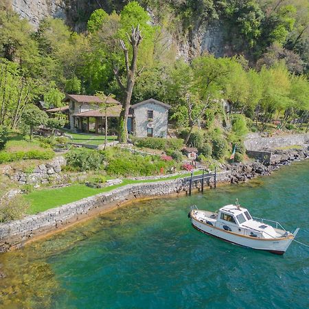 The Writer'S Nest Waterfront Villa By Rent All Como Faggeto Lario Exterior foto